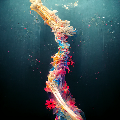 Power of the pond graphic design illustration