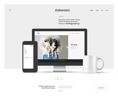 Web Design & Development clean design minimal design minimal web design responsive design ui web design wordpress theme development