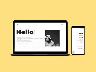 Photographer's Portfolio clean design minimal web design photography portfolio portfolio responsive design web design wordpress theme development
