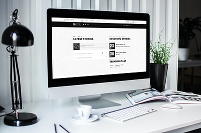 Podcast Website Design & Development branding clean design logo minimal web design responsive design web design wordpress theme development