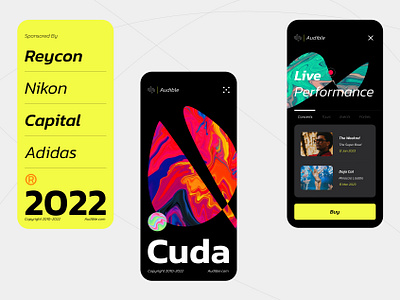 Music Festivals app app design app ui best ui designs brands new design style new illustrations new style new styles new ui style orginal design over size text trending ui