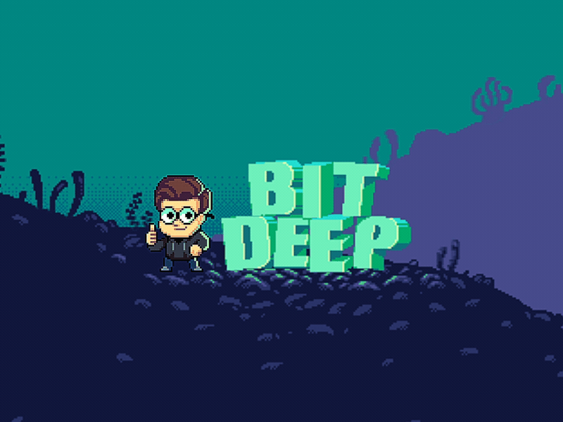 8 Bit Gif Animation animation design illustration motion graphics