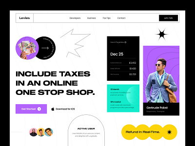 Tax Website Design buy sell finance homepage income tax landing page minimal modern payroll pixency tax tax agency tax website transaction trending ui ui design ux ux design website