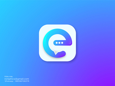 e chat logo a b c d e f g h i j k l branding chat logo communication conversation creative logo e chat e logo e talk logo design graphic design logo logoinspiration m n o p q r s t u v w x y z messenger minimalist logo social logo symbol talking typography visual identity