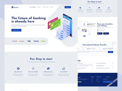 Banking Landing Page 2022 bank card banking clean credit card design earnings finance financial bank fintech habib identity landingpage mobile bank money managament online banking payment transfer ui website