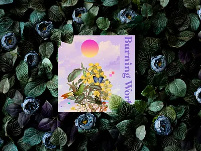 Burning World design graphic design illustration typography