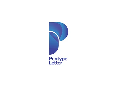PENTYPE LETTER LOGO branding design graphic design illustration logo vector