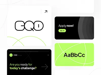 CQD | Branding ads black bold brand brand design branding design graphic design green identity insta story logo minimal story ui vector visual visual design visual identity