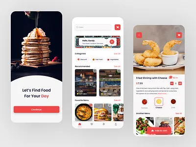 "Food Order & Delivery Mobile App" Ui Design app app design delivery delivery food delivery food app dinner eat eating food app food order graphic design mobile mobile app restaurant ui
