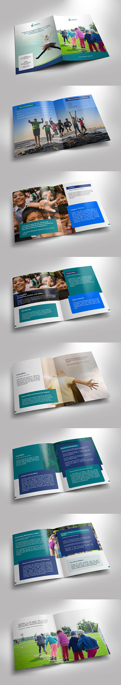 Bi Fold Brochure Design booklet design branding cover design design graphic design illustration infographic visual print design vector