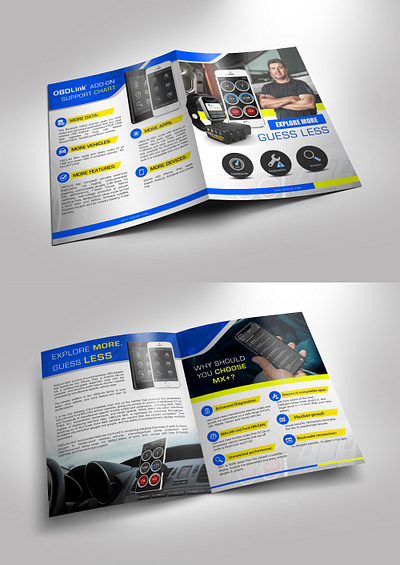 Bi Fold Brochure Design booklet design branding cover design design graphic design illustration infographic visual print design vector