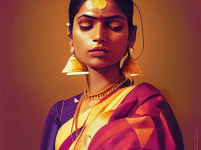 Indian Style design graphic design illustration logo vector