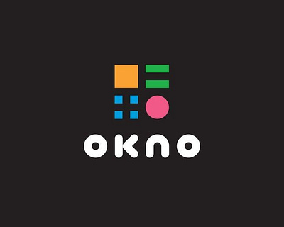 OKNO logo design branding design flat icon illustration logo logo design logo per day ui vector