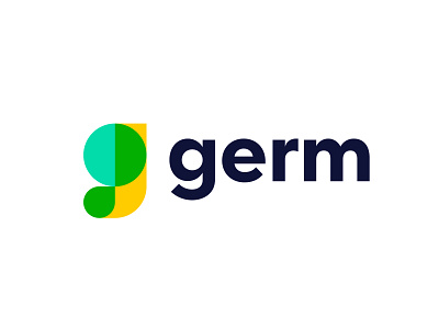 Germ logo design branding design flat icon illustration logo logo design logo per day ui vector