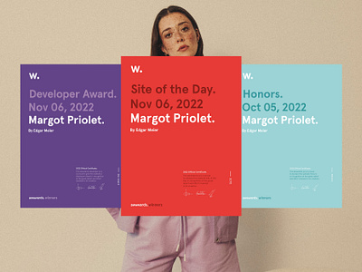 Margot Priolet awwwards beauty clean makeup minimal photography portfolio skincare webdesign webflow