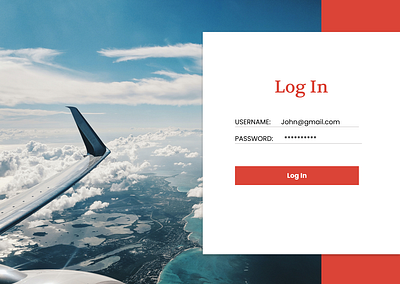 #DailyUI Login Page