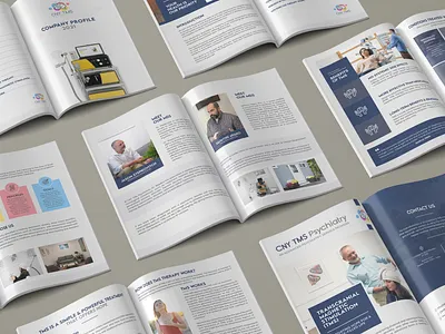 Company Profile Design branding company profile design graphic design illustration logo ui vector