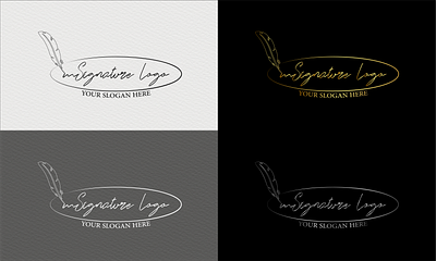 Signature Logo B adobe illustrator art brand identity branding design graphic design identity illustration logo logo design logotype signature signature logo signaturelogo typography ui ux vector