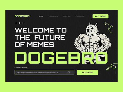 Docebro - crypto meme mem token crypto funny website meme meme coin meme coin design meme coin landing page meme coin website meme landing page meme token meme token design memecoin memecoin website trump trump coin web design