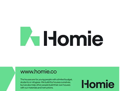 Homie logo brand branding icon identity logo logo design logo mark logodesign logos logotype mark modern logo symbol vector