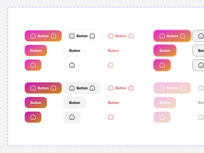 Button Components - NFT & Metaverse Project button components crypto design figma metaverse mobile nft system ui ui kit ux visual