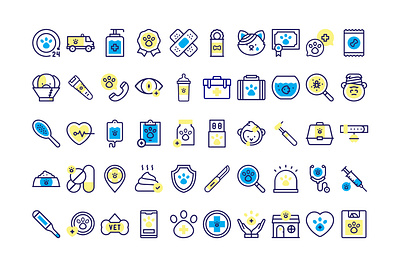 Icon Pack: Veterinary Icons design icon icons vetenary