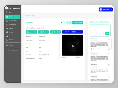 medical viewer dashboard dicom medical