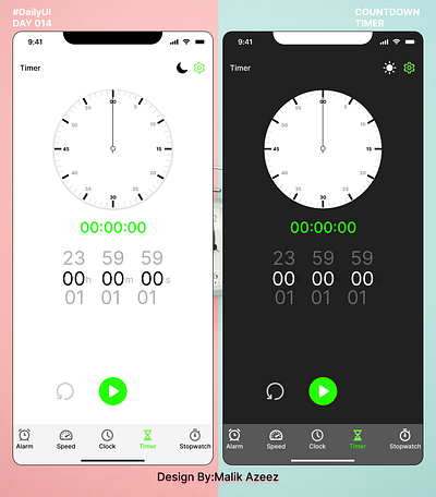 Countdown Timer for mobile app Case Study app app design branding design graphic design illustration logo mobile app mobile design motion graphics ui uiux uiux design user experience user interface ux