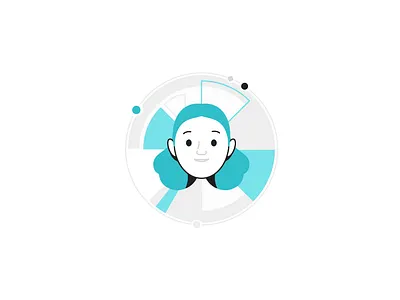 Mindfulness flat illustration lineart mental health mindfulness minimalistic vector