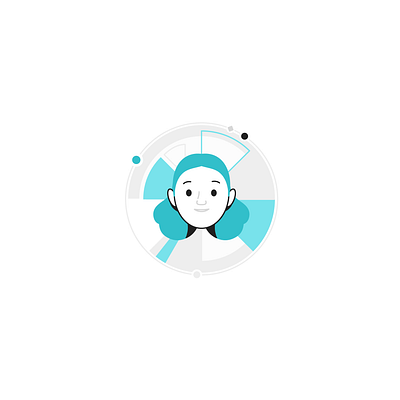Mindfulness flat illustration lineart mental health mindfulness minimalistic vector