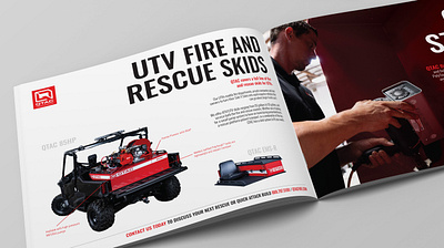 QTAC Brochure Design design graphic design layout