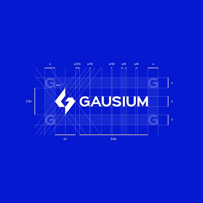 Gausium Logotype ai brand identity branding celerart gausium graphic design logo logo design logo mark logotype robot