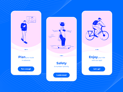 Day 023 - onboarding animation app daily dailyui design mobileapp onboarding ui ux