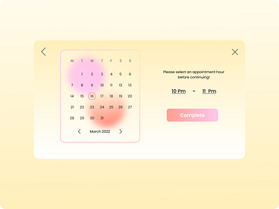 Calendar - #Dailyui 038 038 38 app appdesign calendar challenge dailyui dailyuichallenge design glass glassseffect gradient popup ui ux web webcalendar webdesign webpage