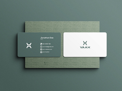 VAAX Brand Design brand branding business card clean creative design flat graphic design laizur h priom logo logodesign logomaker logotype minimalist modern professional simple source unique vactor