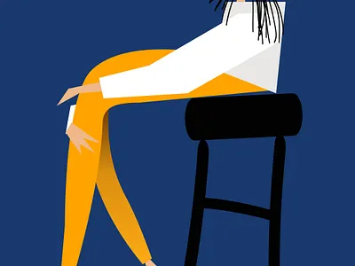 a little rest design graphic design illustration riso vector люди