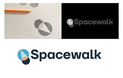 Spacewalk branding graphic design logo