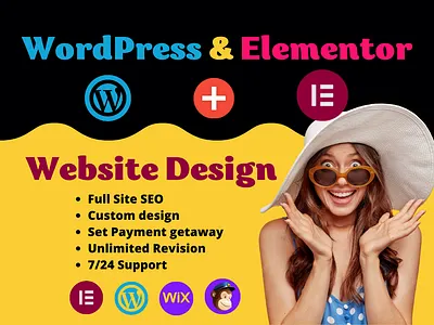 WordPress Website With Elementor elementor expert seo website design website seo website speed optimizations wordpress wordpress website design