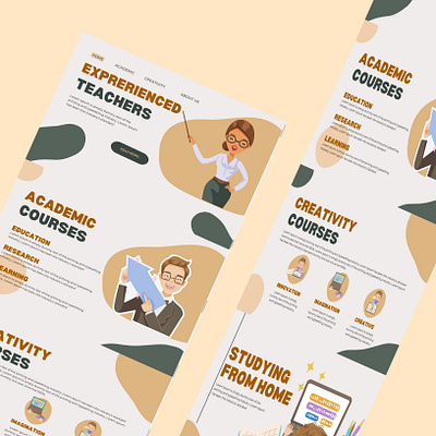 E-Learning Education HTML Template best website template css design e learning website education html template education website education website template graphic design html html css template themes ui uiux website website design website template