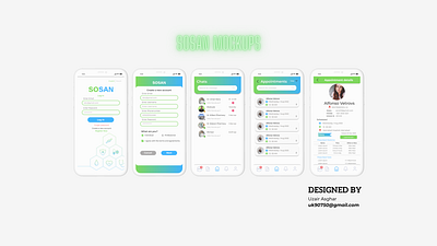 Hospital App Mockups design app mockups hospital mockups design mockups mockups design