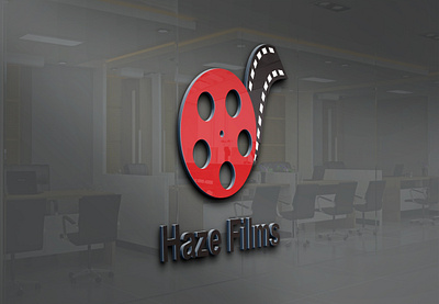 Film Industry Logo 3d branding graphic design logo motion graphics ui