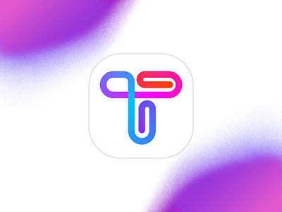 Tumblr App Icon Redesign app application brand identity branding creative logo gradient icon icon design ios android letter t logo logo mark symbol icon logo redesign modern monogram multimedia social media tech technology tumblr vibrant