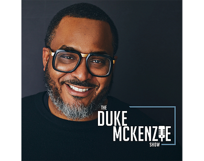 Duke McKenzie, podcaster branding graphic design logo