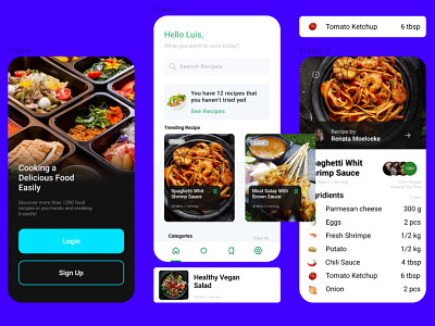 Food Delivery App Concept delivery app design food smk smk bisa smkn1bangsri tefa ui ui ux