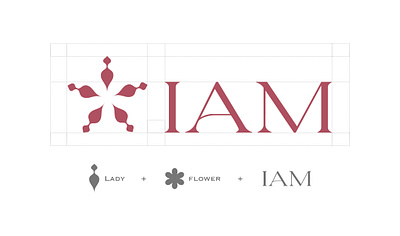 I AM logo branding series branding graphic design logo