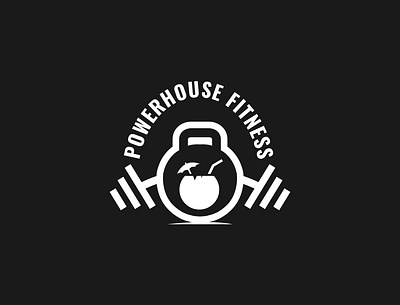 Powerhouse Fitness Logo Design black teal logo body builder body logo brand design branding coach design fit fitness logo graphic design gym gym logo healthy logo logo logo design minimal minimalist logo powerhouse powerhouse fitness logo workout logo