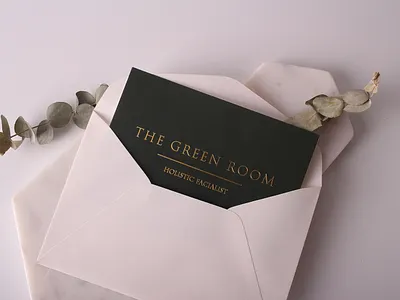 the green room custom card nz art paper cards branding business cards custom card design