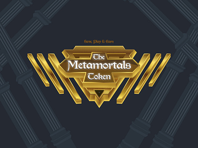 MetaMortal Hero Image. affinitydesigner branding design graphic design illustration illustrator logo ui ux vector