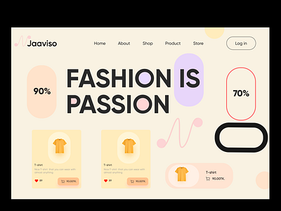 Fashion landing page branding design fashion fashion page design graphic design header design illustration landing page logo minimalist ui trendy design ui ux vector webdesign webpage website website design