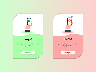 Flash Message Design daily ui design illustration ui